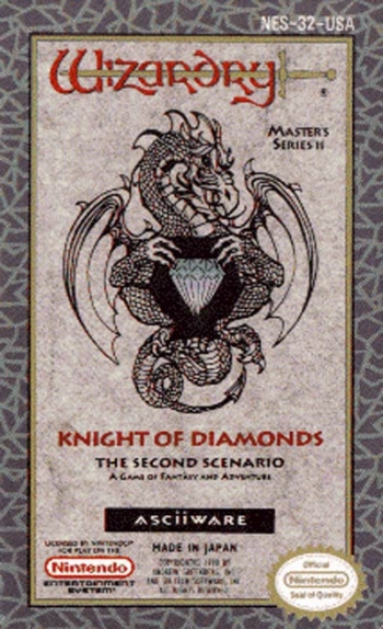 Wizardry - The Knight of Diamonds  Jogo
