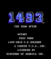 1493 - The Year After Juego