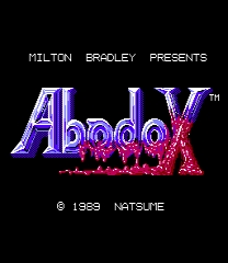 Abadox Game