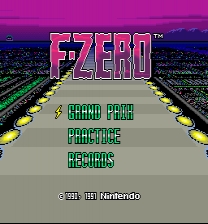 BS F-Zero Grand Prix 2 MSU-1 Game