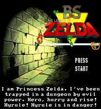 BS Zelda Map 2 Restoration Game