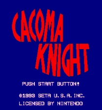 Cacoma Knight - faster rom Jogo