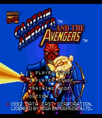 Captain America and the Avengers - Enhanced Colors Jeu
