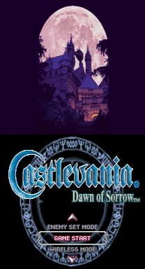 Castlevania: Dawn of Sorrow No Required Touch Screen Game