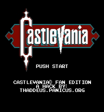 Castlevania - Fan Edition Jeu