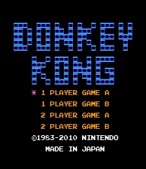 Donkey Kong (Original Edition) savepatch Game