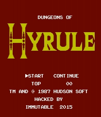 Dungeons of Hyrule Jogo