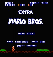 Extra Mario Bros. Jogo