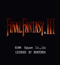 Final Fantasy III US Bugfix Patch Juego