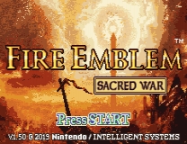 Fire Emblem: The Sacred War Game