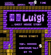 Kamikaze 3 - Luigi's Ghost House Clothed Jeu