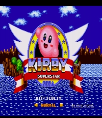Kirby in Sonic the Hedgehog Jeu