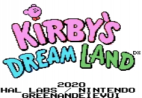 Kirby's Dream Land DX Game