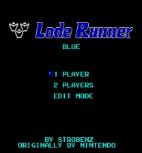 Lode Runner Blue Game