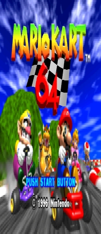 Mario Kart 64 CPUs use human items including shells Juego