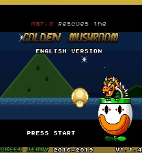 Mario Rescues the Golden Mushroom Game