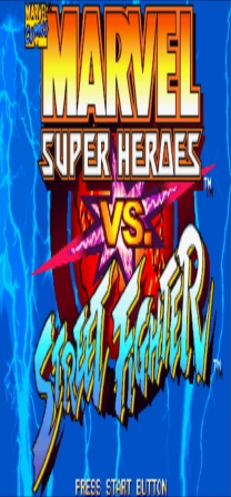 Marvel Super Heroes vs Street Fighter - Hidden Character Juego