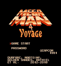 Mega Man 4 Voyage Game