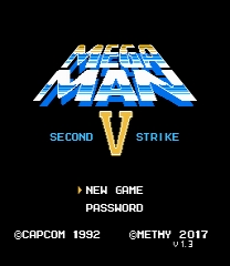 Mega Man 5: Second Strike Jeu