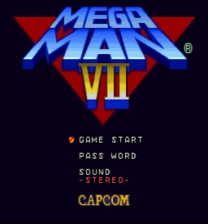 Mega Man 7 - Boss Select Pre-Text Jogo
