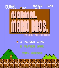 Normal Mario Bros. Jeu