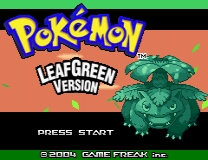 Pokemon Leaf Green Walk/Jump everywhere Game