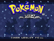 Pokemon - Light PLatinum Game