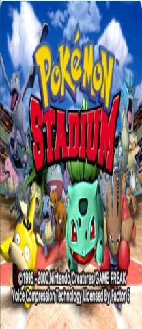 Pokemon Stadium - Mew & Mewtwo as rentals hack Juego