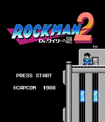 Rockman 2 MMC6 hack Juego