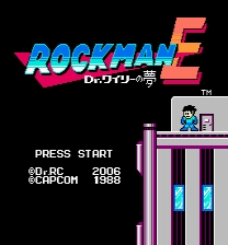 Rockman E: Dr. Wily no Yume Game