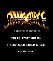 Shining Force - Cheaters Edition Juego