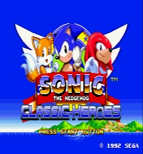 Sonic the Hedgehog Classic Heroes Jeu