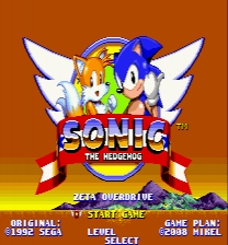 Sonic Zeta Overdrive Game