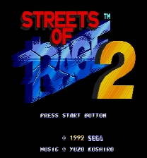Streets of Rage 2: No music hack Game