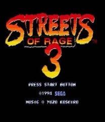 Streets of Rage 3 - Special Edition Game