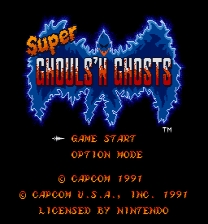 Super Ghouls'n Ghosts Restoration Jeu