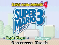Super Mario Advance 4 - All Items Game