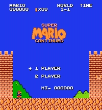 Super Mario Bros. Continued Game
