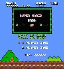 Super Mario Bros HF Game