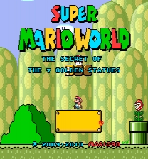 Super Mario World - Secret Of The 7 Golden Statues Game