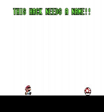 Super Mario World - This Hack Needs a Name Game