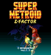 Super Metroid Z-Factor Juego