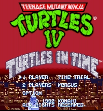 Text cleanup for TMNT IV - Turtles in Time Jogo