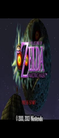 The Legend of Zelda: Majora's Mask - Gamecube to N64 Jogo