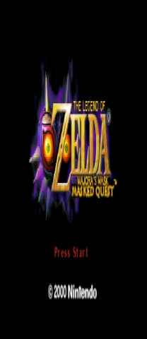 The Legend of Zelda - Majora's Mask - Masked Quest Jogo