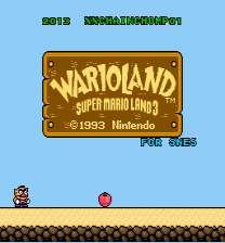 Wario Land SNES Game